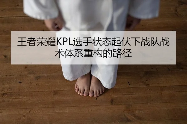 王者荣耀KPL选手状态起伏下战队战术体系重构的路径